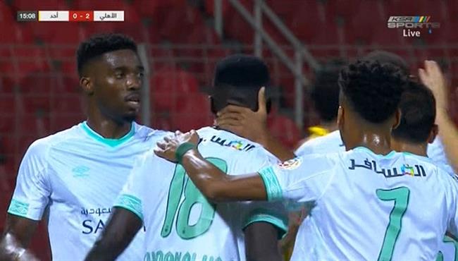 هدف الاهلي الثاني في مرمي احد