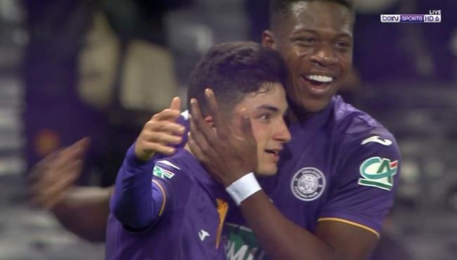 هدف رائع في مباراة تولوز وستاد ريمس بكأس فرنسا