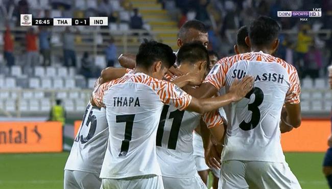 اهداف مباراة الهند وتايلاند 4 1 كأس اسيا