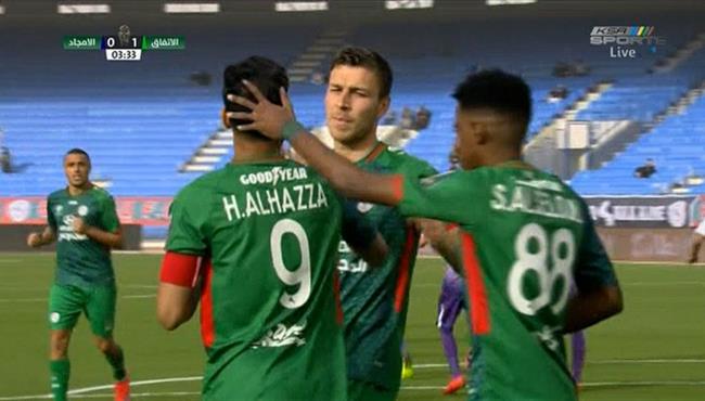 اهداف مباراة الإتفاق والأمجاد 9 1 كأس خادم الحرميين