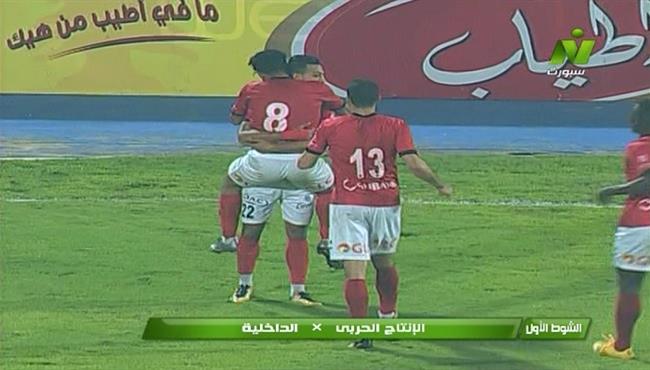 اهداف مباراة الانتاج الحربي والداخلية 2 2 الدوري المصري