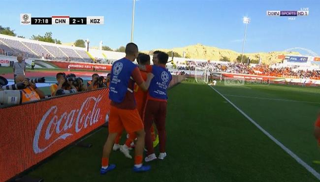 اهداف مباراة الصين وقيرغيزستان 2 1 كأس اسيا
