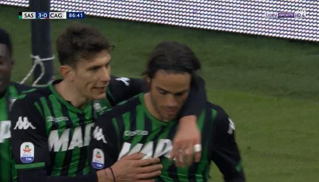 اهداف مباراة ساسولو وكالياري 3 0 الدوري الايطالي