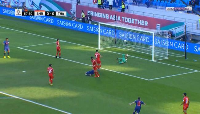 هدف فوز تايلاند علي البحرين 1 0 كأس اسيا