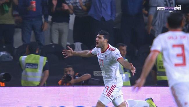 هدف ايران الاول في مرمي الصين بكأس اسيا