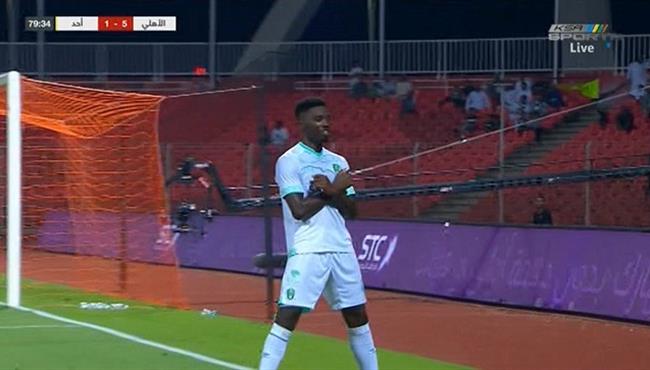 هدف الاهلي الخامس في مرمي احد