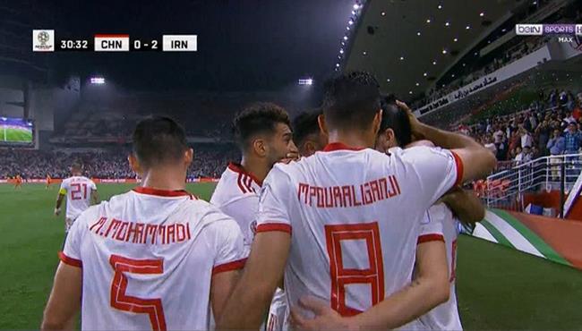 اهداف مباراة ايران والصين 3 0 كأس اسيا