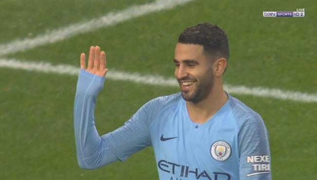 هدف رياض محرز فى مرمي روثيرهام بكأس الاتحاد الانجليزي