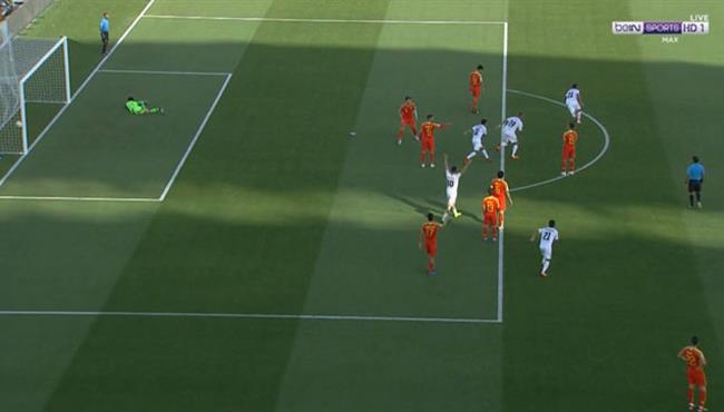 هدف قيرغيزستان الاول الرائع في مرمي الصين بكأس اسيا