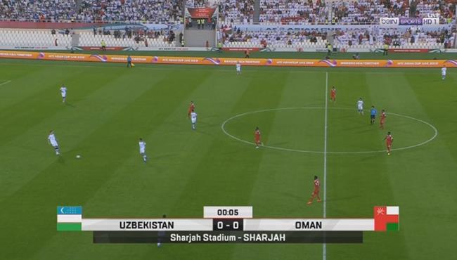 ملخص مباراة عمان وأوزبكستان 1 2 كأس اسيا