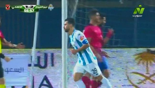 هدف عبد الله السعيد في مرمي الاهلي بتعليق مدحت شلبي