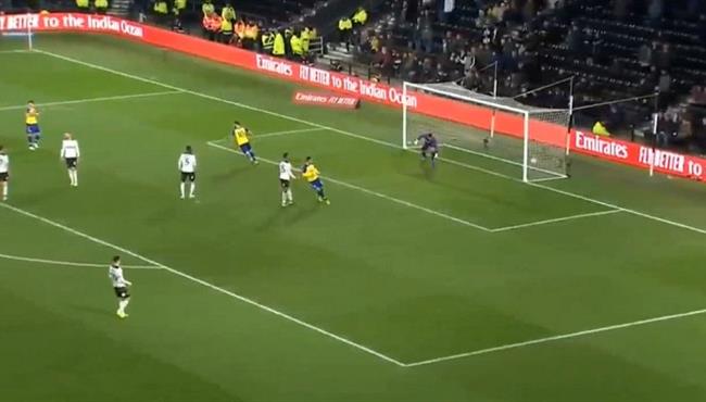 هدف ساوثهامبتون الاول الرائع فى مرمي ديربي كاونتي بكأس الاتحاد الانجيلزي