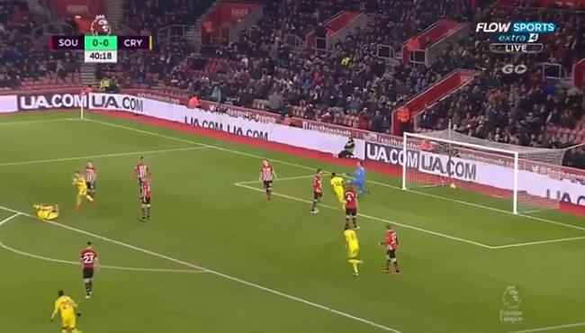 اهداف مباراة كريستال بالاس وساوثهامبتون 1 1 الدوري الانجليزي
