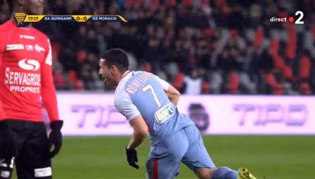 هدف ممتع في مباراة موناكو وجانجون بكأس فرنسا