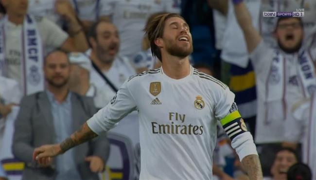 هدف سيرجو راموس في مرمي كلوب بروج بدوري ابطال اوروبا