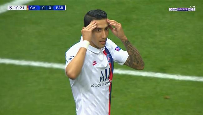 حارس جالطة سراي يحرم دي ماريا من تسجيل هدف اول لباريس سان جيرمان