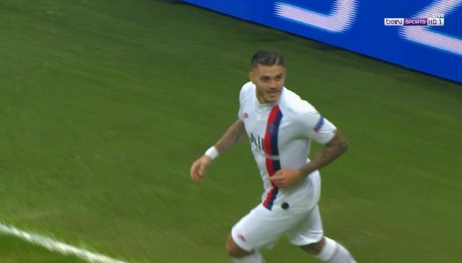 هدف ايكاردي في مرمي جالطة سراي تعليق عصام الشوالي