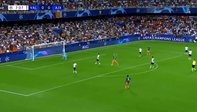 اهداف مباراة اياكس وفالنسيا 3 0 دوري ابطال اوروبا