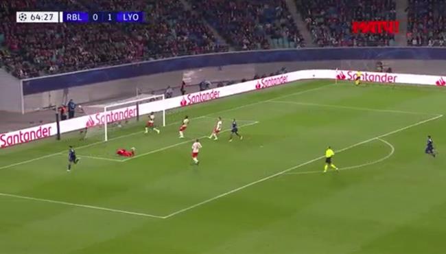 اهداف مباراة ليون ولايبزج 2 0 دوري ابطال اوروبا