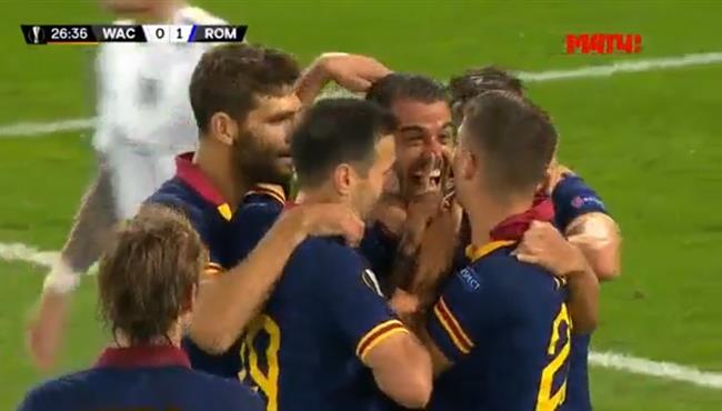 اهداف مباراة روما وولفسبيرجر 1 1 الدوري الاوروبي