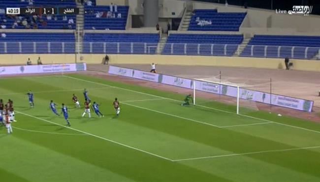 هدف الفتح الثاني الرائع في مرمي الرائد بالدوري السعودي علي الزقعان