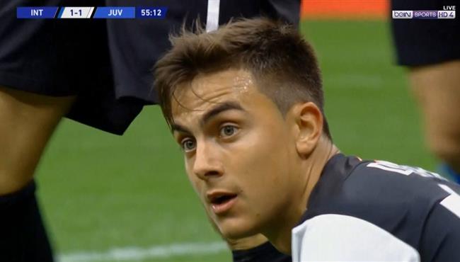 ديبالا يهدر فرصة هدف محقق امام انتر ميلان