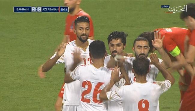 اهداف مباراة البحرين واذربيجان 2 3 مباراة ودية
