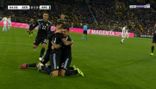 اهداف مباراة المانيا والارجنتين 2 2 تعليق حفيظ دراجي