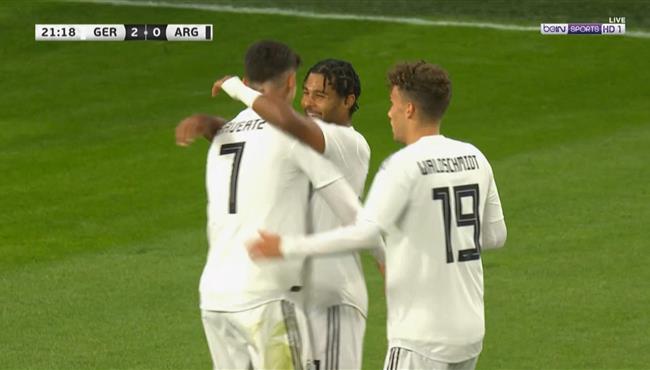 هدف المانيا الثاني في مرمي الارجنتين بتعليق حفيظ دراجي