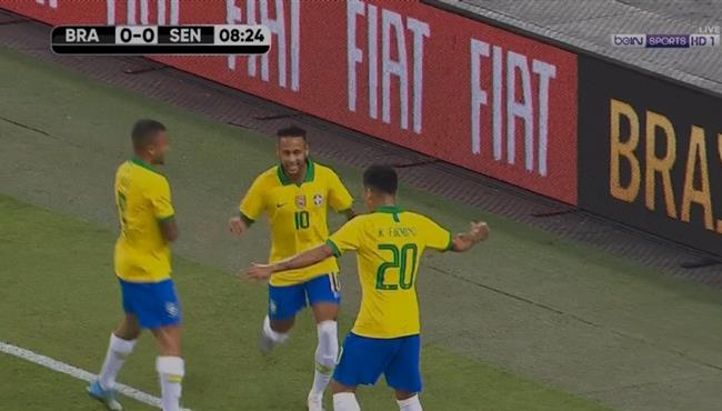 هدف فيرمينو الرائع في مرمى السنغال مباراة ودية