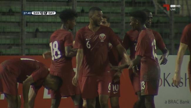 اهداف مباراة قطر وبنجلاديش 2 0 تصفيات كاس العالم اسيا