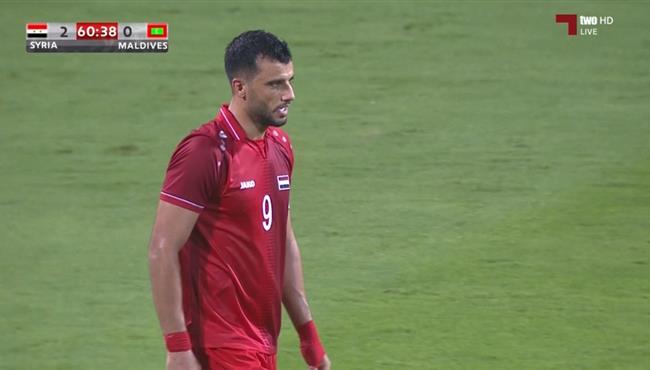 هدف عمر السومة الثاني في مرمي المالديف بتصفيات اسيا لكأس العالم