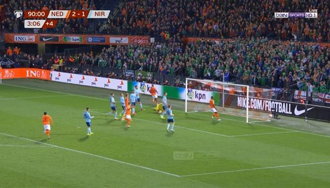 هدف هولندا الثالث في مرمي ايرلندا الشمالية ممفيس ديباي
