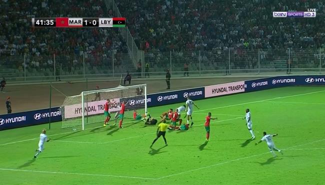 هدف تعادل ليبيا مع المغرب 1 1 خطأ من حارس المرمى