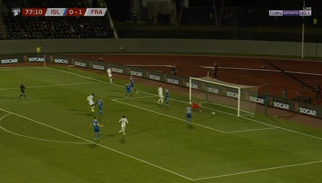 القائم يحرم فرنسا من هدف ثاني امام ايسلندا بتصفيات امم اوروبا