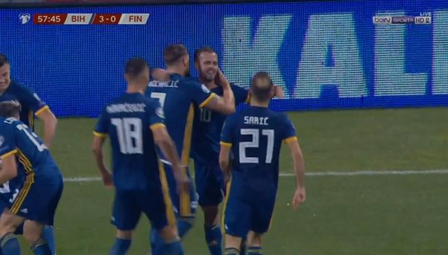 اهداف مباراة البوسنة والهرسك وفنلندا 4 1 تصفيات امم اوروبا