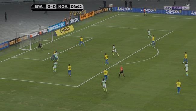 تصدي إيدرسون ينقذ البرازيل من هدف اول لنيجيريا