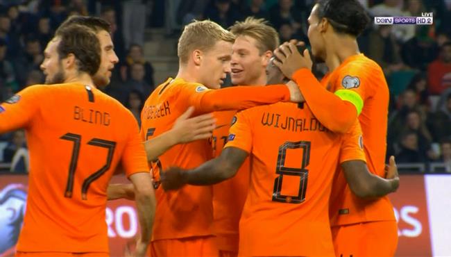 اهداف مباراة هولندا وبيلاروسيا 2 1 تصفيات امم اوروبا