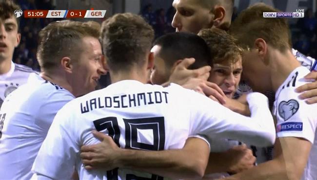 اهداف مباراة المانيا واستونيا 3 0 تصفيات امم اوروبا