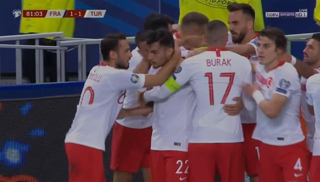 هدف تعادل تركيا مع فرنسا 1 1 تعليق رؤوف خليف