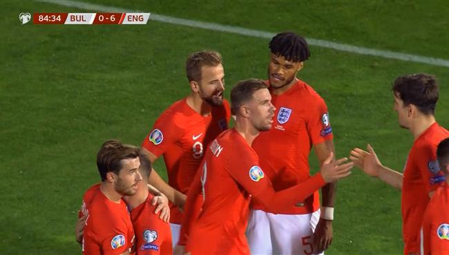 اهداف مباراة انجلترا وبلغاريا 6 0 تصفيات امم اوروبا