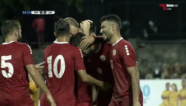 اهداف مباراة لبنان وسريلانكا 3 0 تصفيات اسيا لكاس العالم