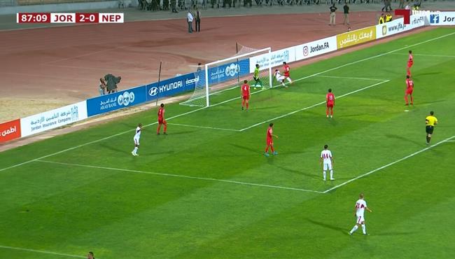 اهداف مباراة الاردن ونيبال 3 0 تصفيات اسيا لكاس العالم
