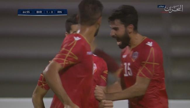 هدف فوز البحرين علي ايران 1 0 تصفيات اسيا لكأس العالم