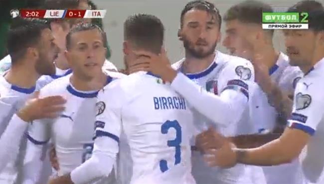 اهداف مباراة ايطاليا وليشتنشتاين 5 0 تصفيات امم اوروبا