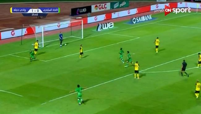اهداف مباراة الاتحاد السكندرى ووادى دجلة 1 1 الدورى المصرى