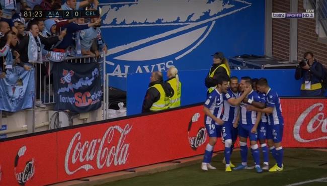 اهداف مباراة ديبورتيفو الافيس وسيلتا فيجو 2 0 الدوري الاسباني