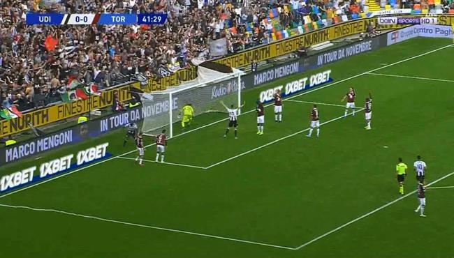 هدف فوز اودينيزي علي تورينو 1 0 الدوري الايطالي
