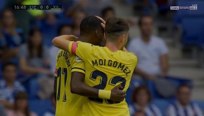 هدف فوز فياريال علي اسبانيول 1 0 الدوري الاسباني