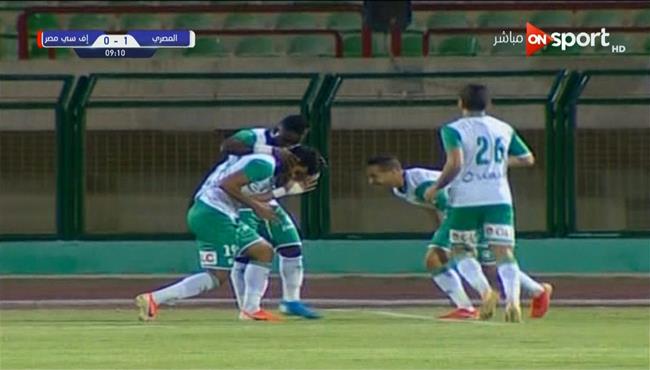 اهداف مباراة المصري واف سي مصر 2 0 الدوري المصري